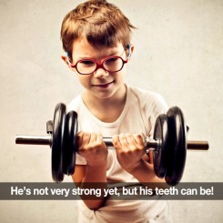 Your Child’s Strong, Healthy Smile Needs Exercise