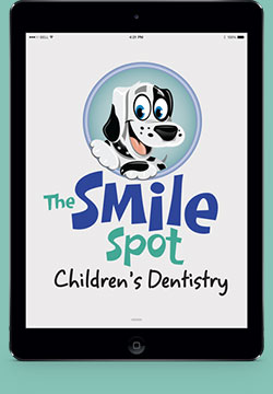 New Patient Forms on an iPad at the Smile Spot