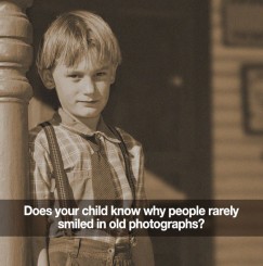 Some History About Smiling In Photographs