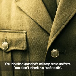 You Didn’t Inherit Soft Teeth